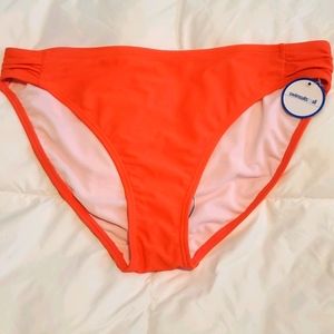 Orange bikini bottoms NWT